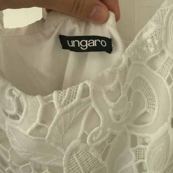 Ungaro White Lace Dress - Picture 4 of 5
